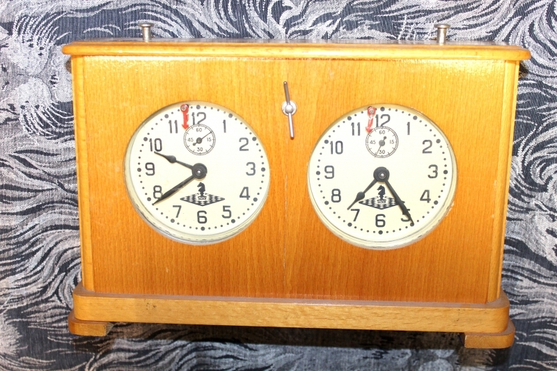 Шахматные часы, 50-е годы, СССР, в уникально-отличном состоянии
