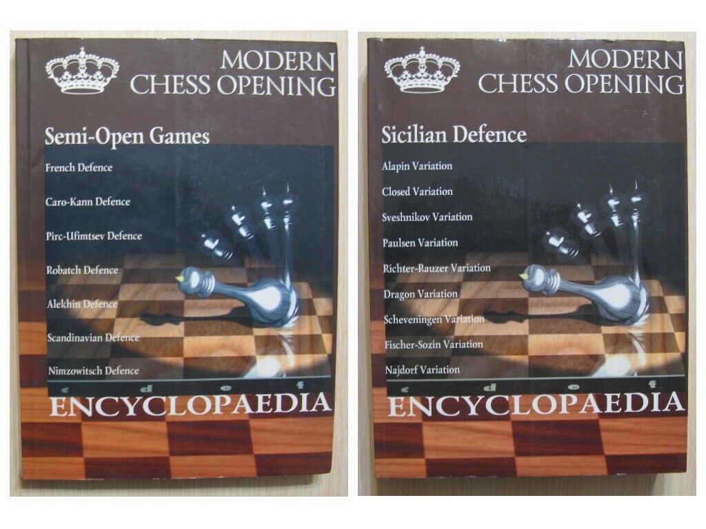 2 books: Modern Chess Opening: Semi-Open Games & Sicilian Defence. Kalinichenko