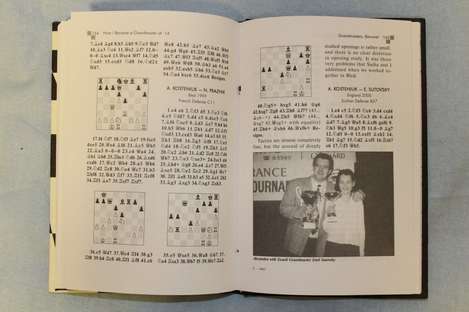 11078.Chess Book: How I Became Grandmaster at Age 14. Alexandra Kosteniuk