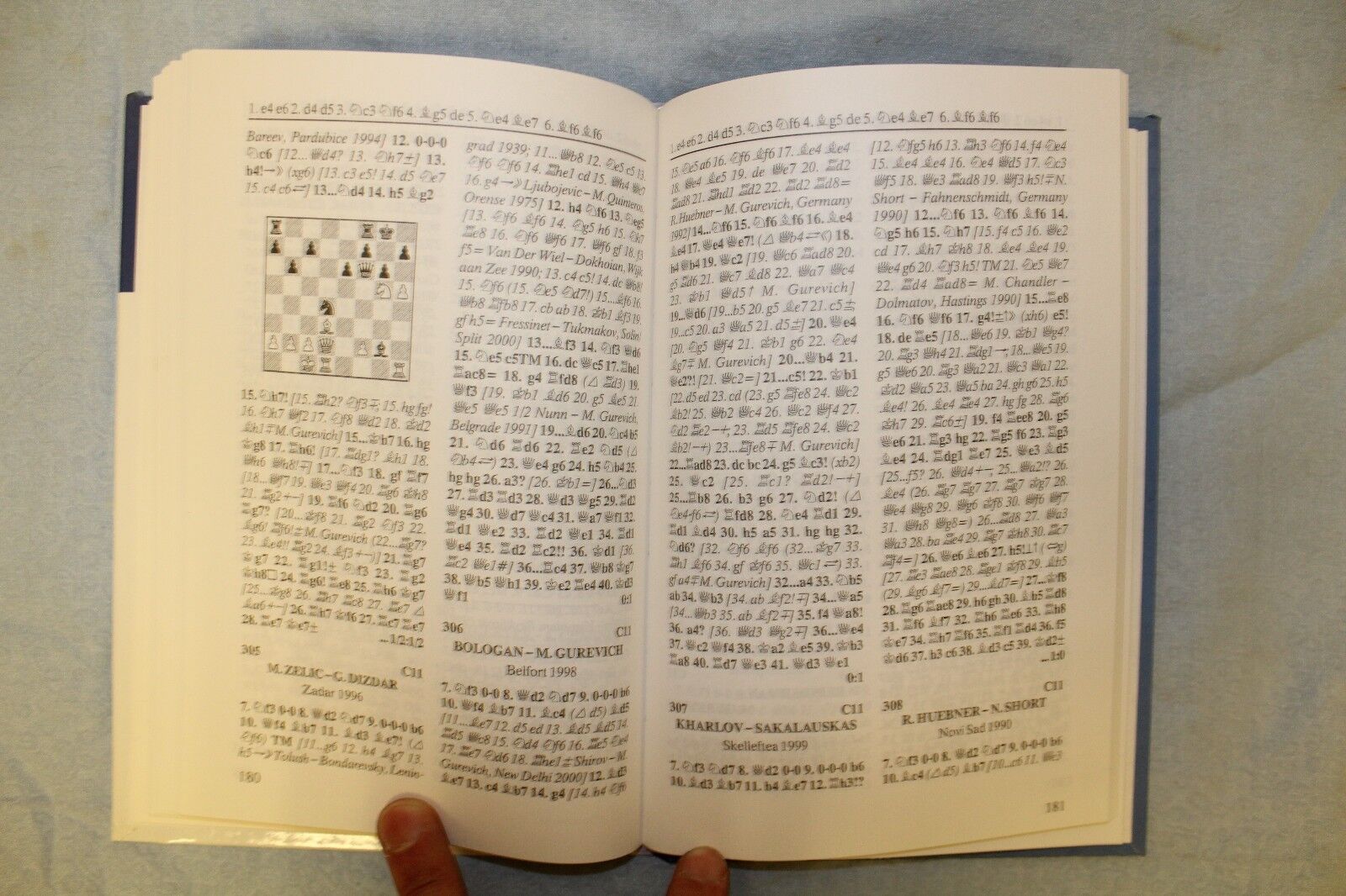 11501.Russian Chess Book: Alexander Kalinin. Modern Practice. The French Defence. 2003