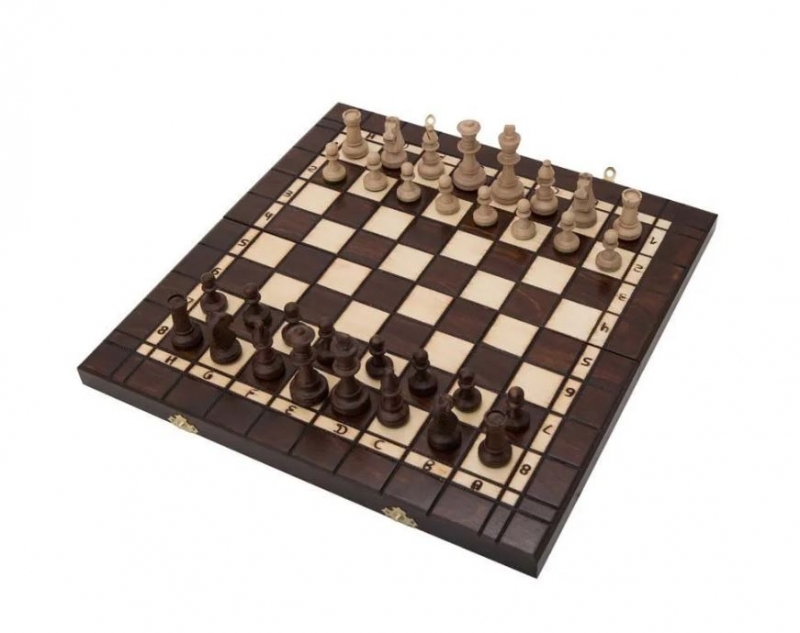 Деревянный игровой набор  3 В 1 №179 (шахматы - шашки -нарды) / Madon (Польша)