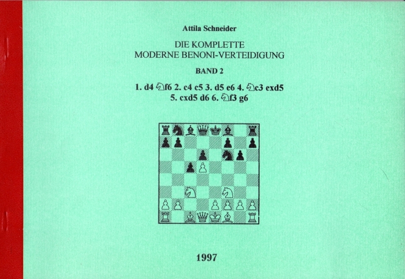 Модерн-Бенони т.2  1.d4Kf6 2.c4c5 3.d5e6 4.Kc3ed 5.cd d6 6.Kf3g6