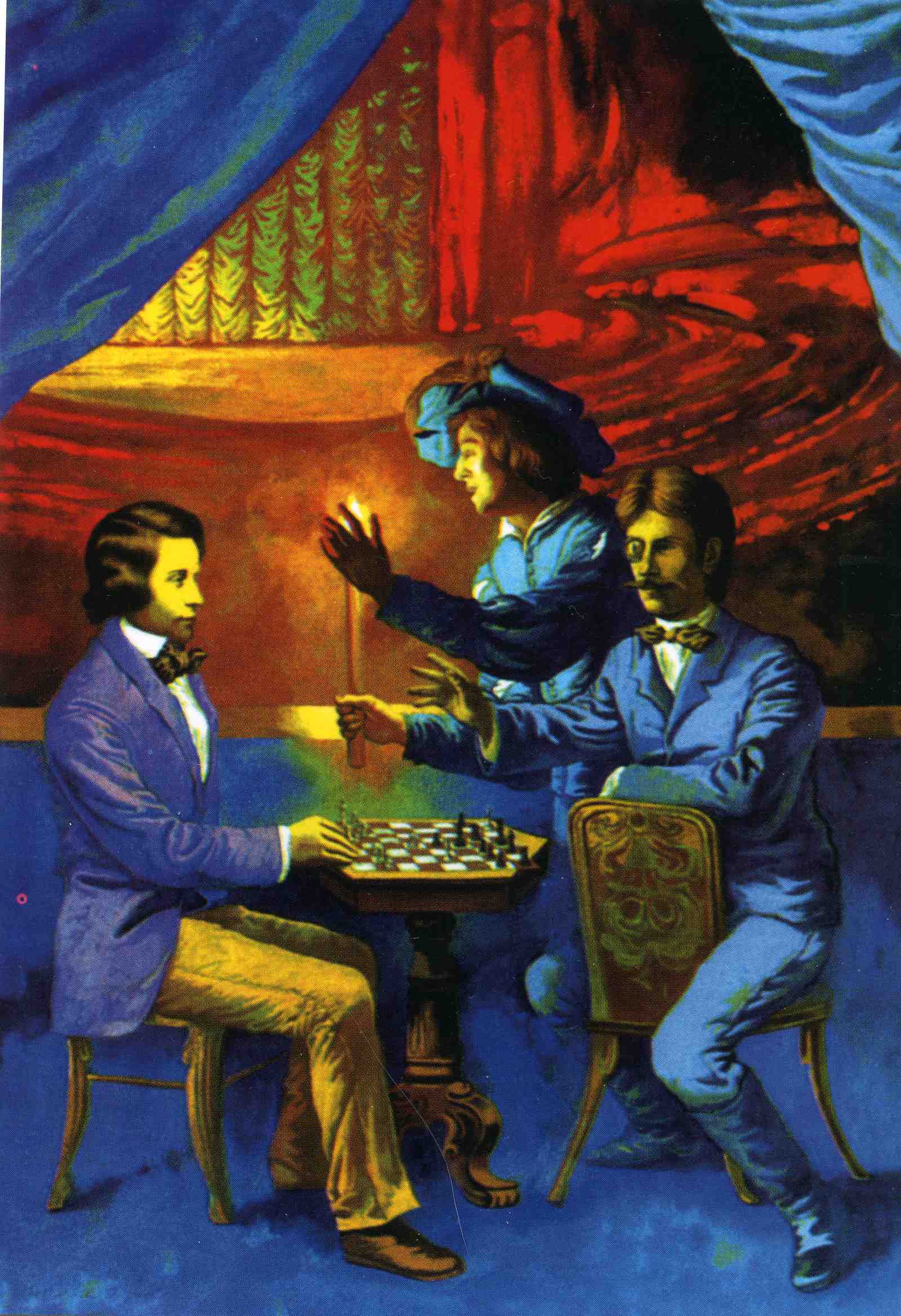 Открытка шахматная № 026