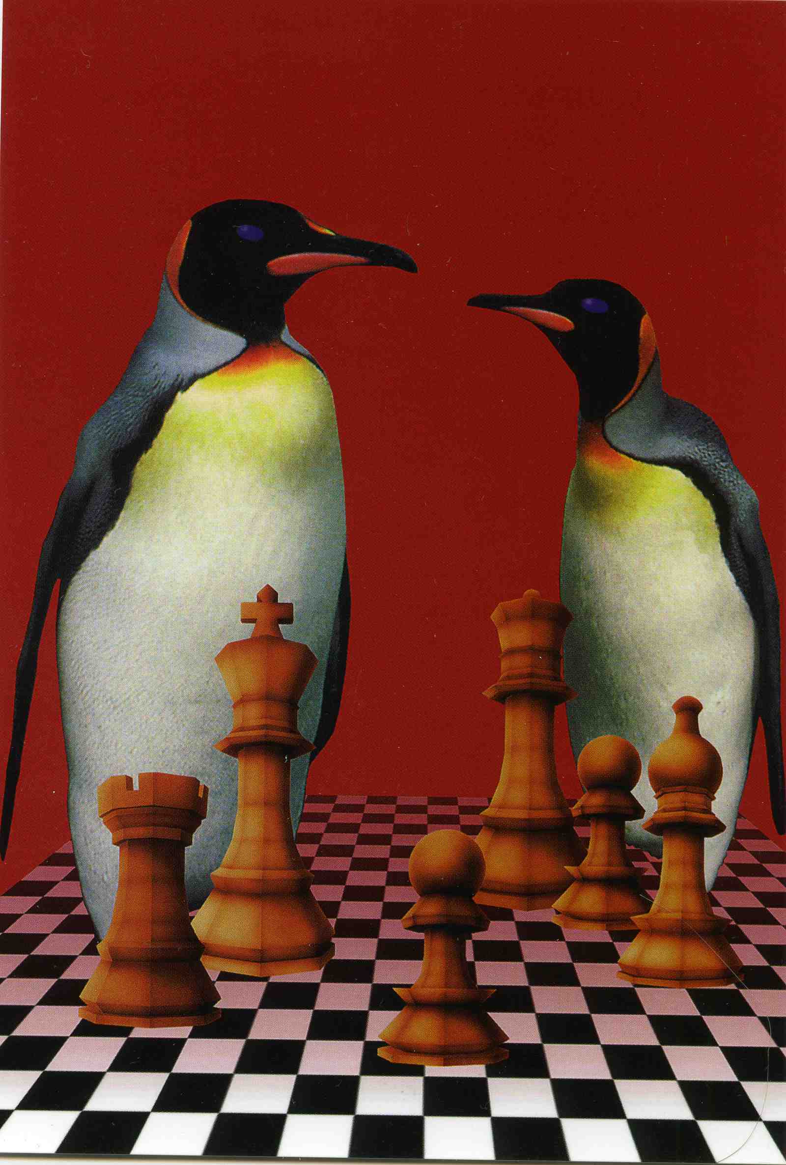 Открытка шахматная № 052