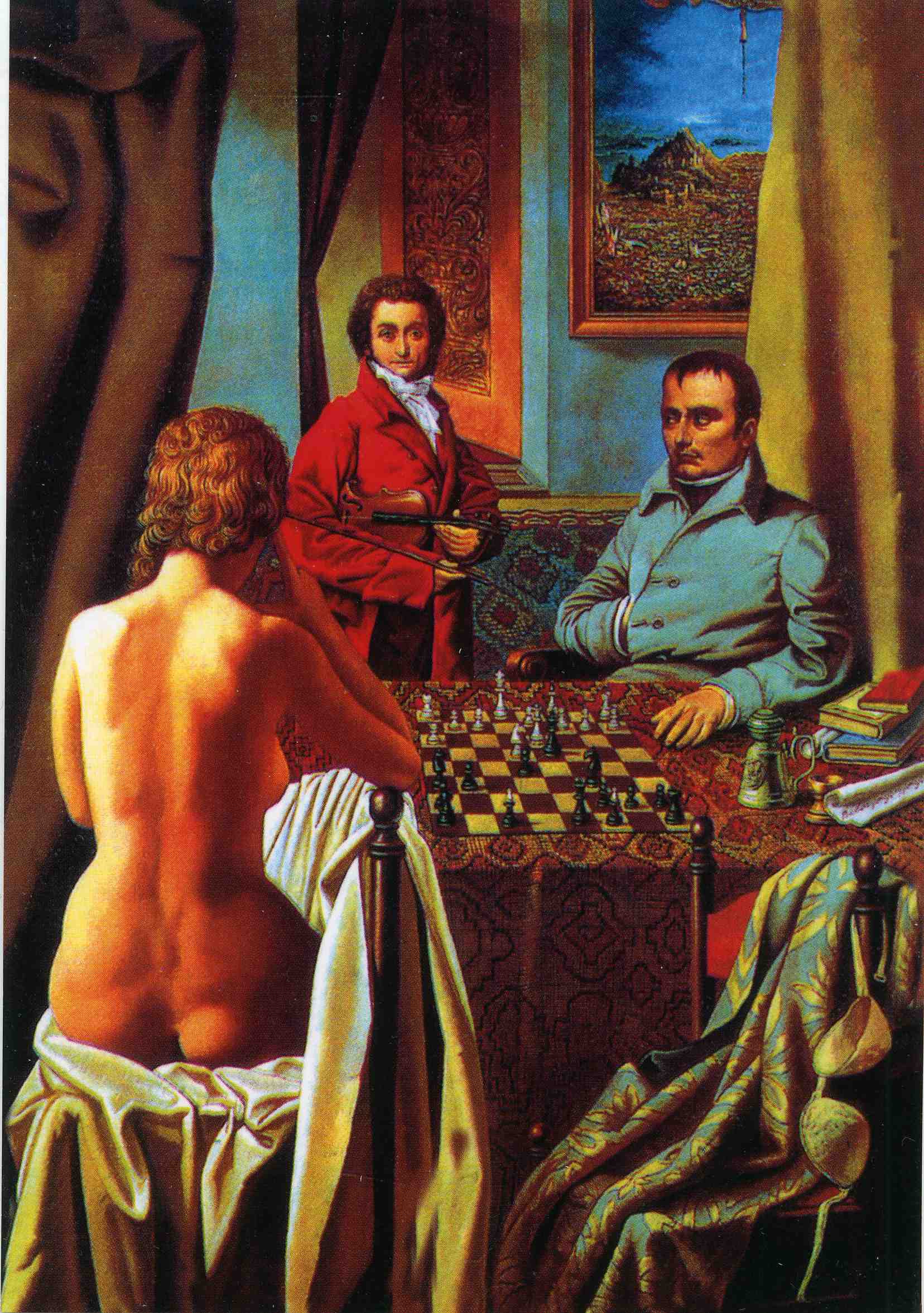 Открытка шахматная № 061
