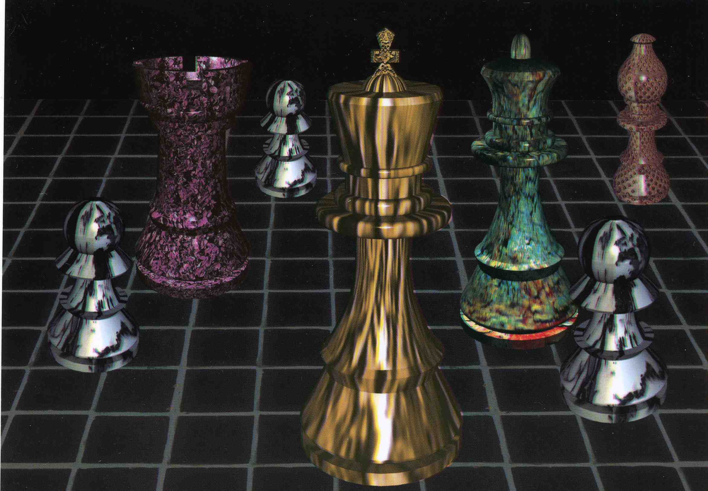Открытка шахматная № 117