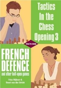 Tactics in the chess opening 3. French defence.