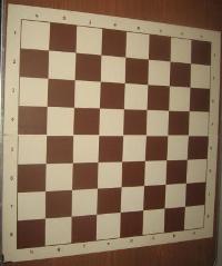 Складная шахматная доска на плотной основе