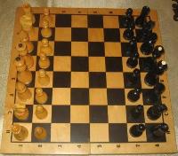 Деревянные гроссмейстерские шахматы N4