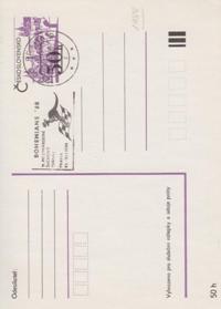 11 Mezinarodni sachovy turnaj Praha 1988 арт-ф0969