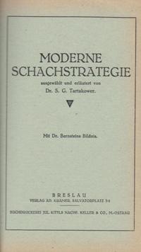 Moderne Schachstrategie ( ксерокопия )