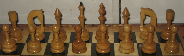 Chess is big wooden, Souvenir