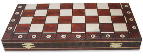  Chess with the ambassador's board 