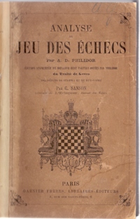  Analyse du jeu des echecs (Chess analysis. Philidor) (art 19) 